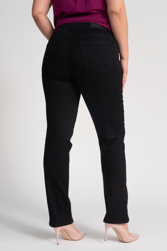 Czarne Spodnie Jeansowe NEVY